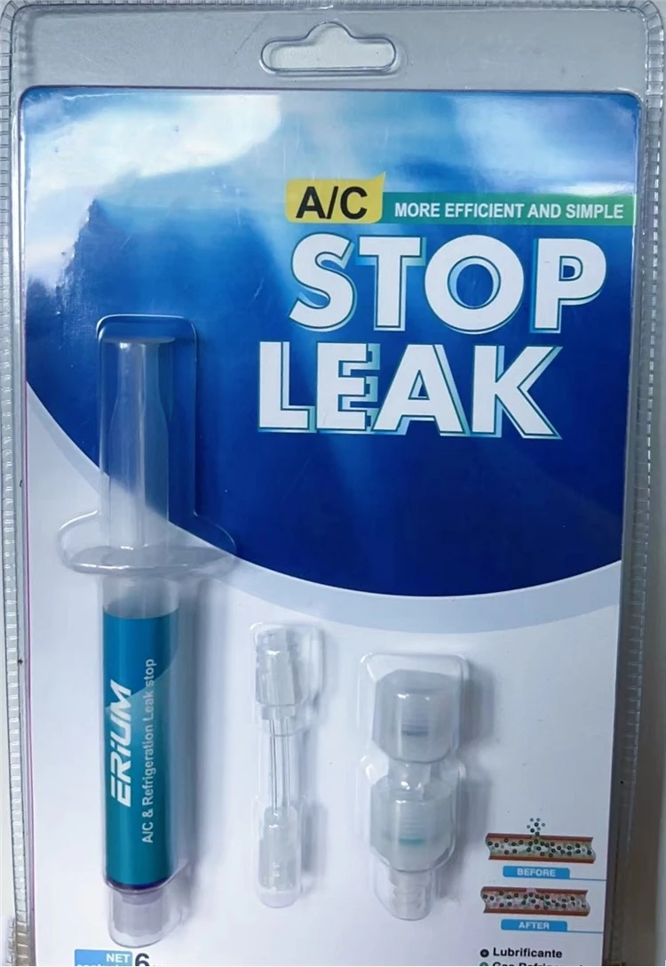 Lekkasjestopp for AC-bilmetalldekkkjøling